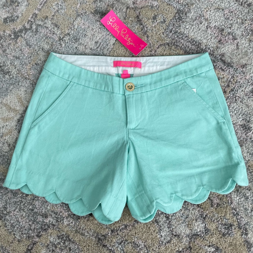 Lilly Pulitzer buttercup stretch shorts